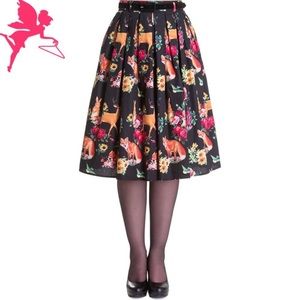 Hell Bunny Woodland Skirt